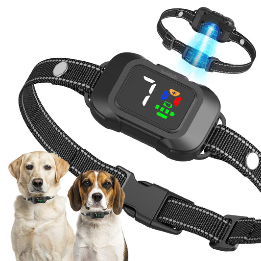 Ultrasonic Anti Bark Collar with Tone & Vibration (3-in-1)