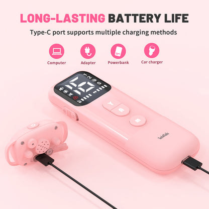 2-in-1 Anti Bark Collar & Remote Training (No Shock)