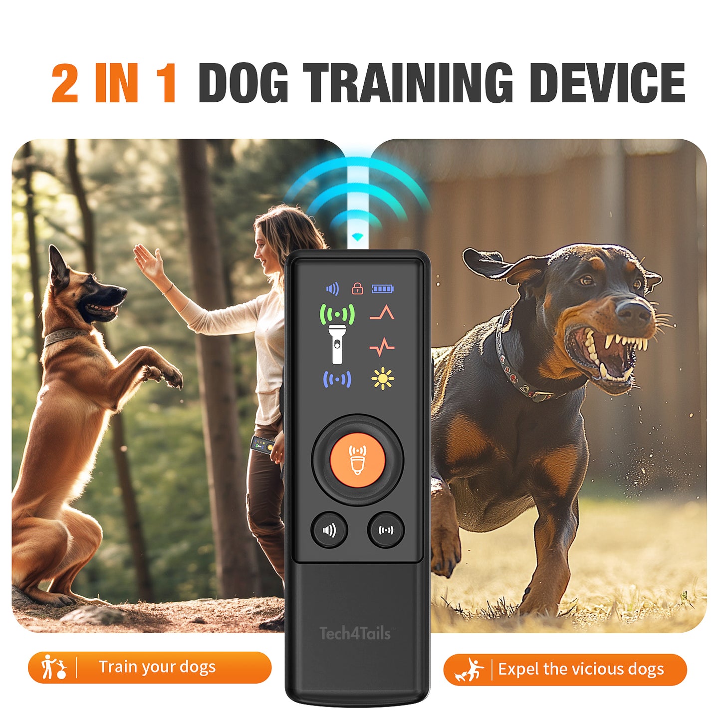 Ultrasonic Bark Control Remote